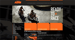 Desktop Screenshot of ktm-autonova.cz